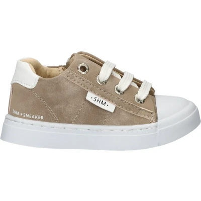 Afbeelding van Veterschoenen Meisjes, jongens Taupe Leer Shoesme Maat 22