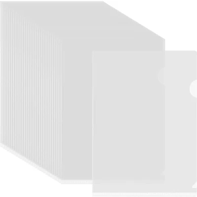 Afbeelding van Lot de 30 pochettes A4 en plastique transparent pour documents