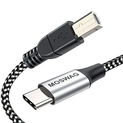 Afbeelding van MOSWAG 2 m USBC naar midi type C USB kabel voor Samsung Huawei MacBook controller, toetsenbord, scanner, audio opname interface