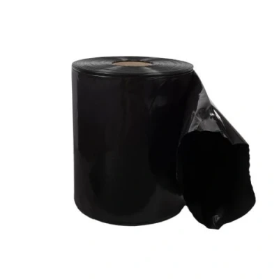 Afbeelding van Kortpack Zwarte Buisfolie 30cm X 250mtr, 100my Zwart (1 Rol)