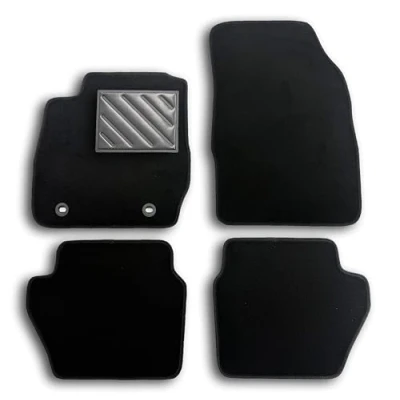 Afbeelding van Vloermatten voor Ford Fiesta MK7 2008 2011 vast, ovaal, op maat, antislip, pvc hakbeschermer