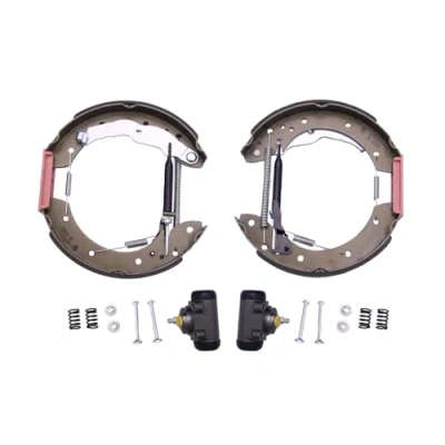 Afbeelding van HELLA Shoe Kit Pro 8DB 355 004 321 Remschijf, trommelrem Met wielremcilinder, stel element RENAULT: Scénic 1