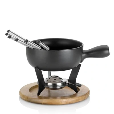 Afbeelding van Kela Country fondueset 6 personen 2 liter 10 delig zwart