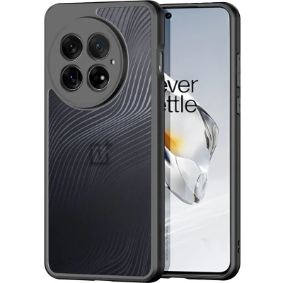 Afbeelding van Dux Ducis Hoesje Geschikt voor OnePlus 13 Aimo Series Transparant TPU Back Cover Zwart