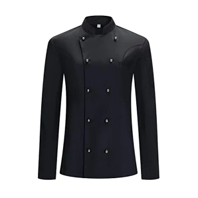 Afbeelding van MISEMIYA Women&#039;s Chef Jacket KX 703 Dames Koksjas (1 stuk), Keukenjassen 848 Zwart