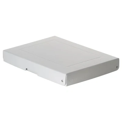 Afbeelding van Falken PureBox Pro Zuurvrije en verouderingsbestendige opbergdoos met deksel, geschikt voor archivering, 40 mm hoog, DIN A4, ISO 9706, 16245 A, gemaakt in Duitsland