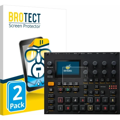 Afbeelding van BROTECT Screenprotector voor Elektron Digitakt II Folie Beschermfolie transparant (2 Stuks)