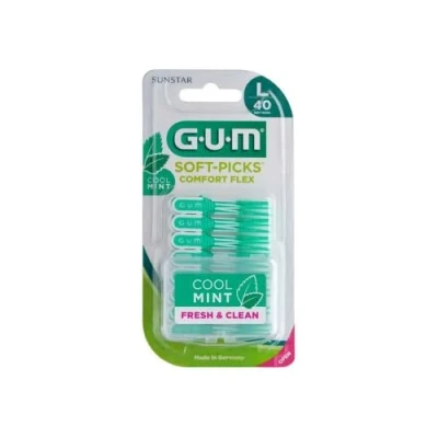 Image de Gum Soft Picks Comfort Large 40 Pièces
