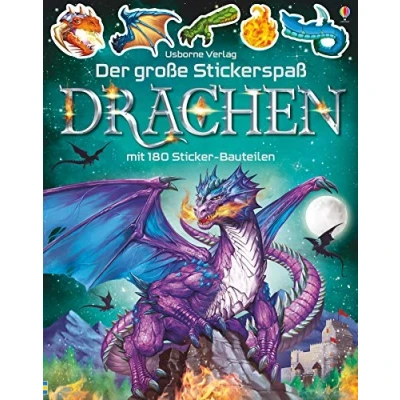 Afbeelding van Der große Stickerspaß: Drachen