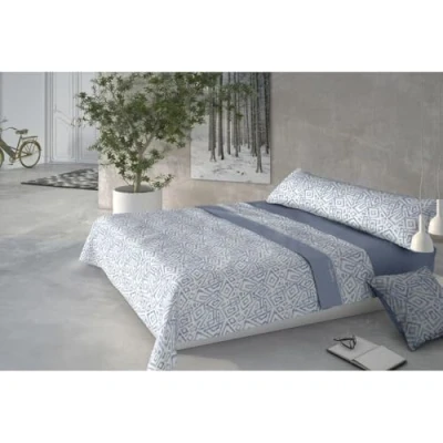 Afbeelding van Set beddengoed Pierre Cardin CORALINA MARMOL Blauw Bed van 150