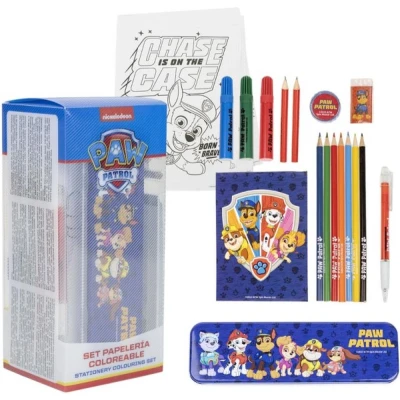 Afbeelding van Schoolset The Paw Patrol 16 Onderdelen Donkerblauw