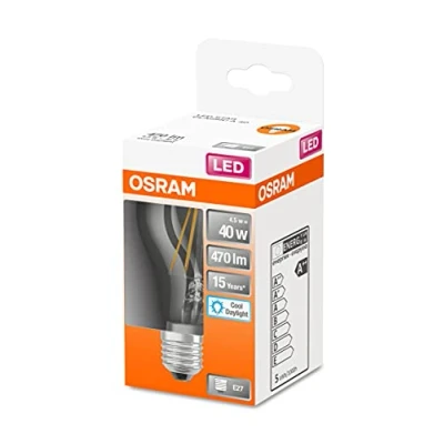Afbeelding van OSRAM LED lamp NaN: E27 Kaltweiß 65 K 4,5 W vervanger voor 4