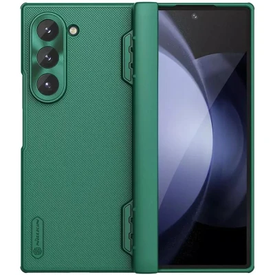 Afbeelding van Nillkin Super Frosted Shield Hoesje Geschikt voor Samsung Galaxy Z Fold 6 Back Cover Groen