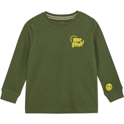 Afbeelding van Noppies T shirt Reed Bronze Green Maat 140