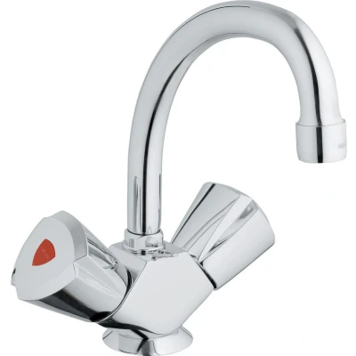 Afbeelding van GROHE QuickFix Costa Trend wastafelmengkraan met ketting