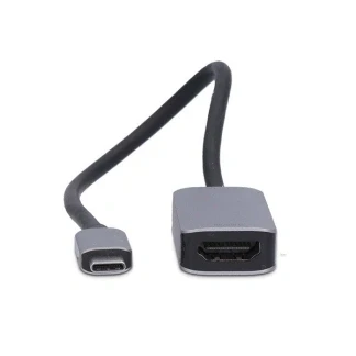 Afbeelding van Nedis USB C Adapter CCGB64660BK02 Zwart