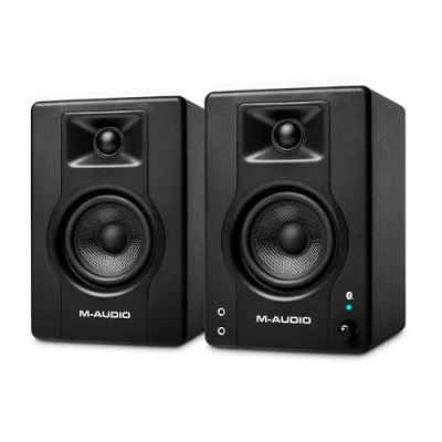 Afbeelding van M Audio BX4 PAIR BT 4,5 120W Bluetooth Studiomonitoren PC Luidsprekers voor muziekproductie, gaming, podcasting en meer,Zwart