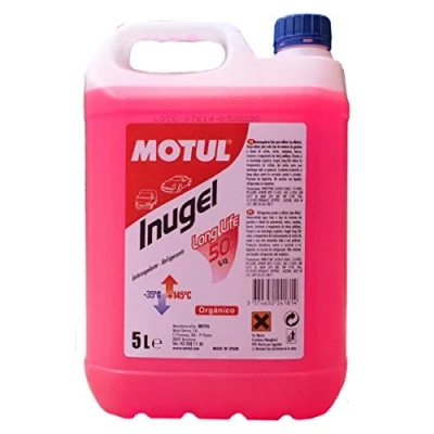Afbeelding van Motul 103336M_SML Inugel Long Life antivriesvloeistof 50% 5 liter volume roze