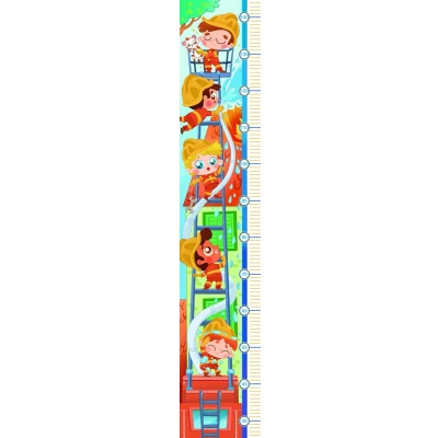 Afbeelding van Clementoni Legpuzzel Measure Me Brandweer Junior 30 Stukjes