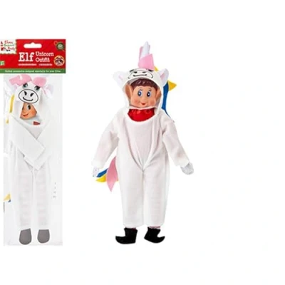 Afbeelding van PMS Elfes Behaving Badly Elf Doll Dress Up Outfit Kerstmis Nieuwigheid Accessoires Eenhoorn Kostuum