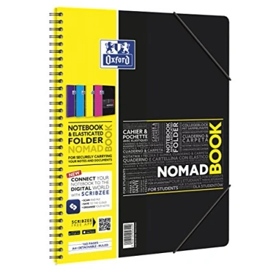 Afbeelding van Oxford STUDENT SOS Notes nomadbook formaat A4+ 160 bladzijden gelijnd