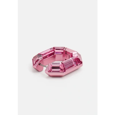 Afbeelding van Swarovski dames Lucent oorringen met kristal in de kleur Roze