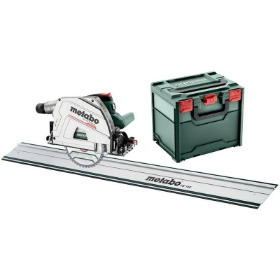 Afbeelding van METABO SET KT 18 LTX 66 BL accu invalcirkelzaag 66mm 165mm in metaBOX 340 (zonder en lader) + geleiderail FS 160 69117284
