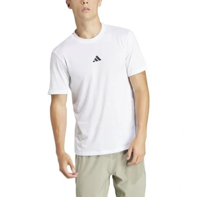 Afbeelding van adidas Performance Workout LOGO Tshirt print, Heren, Maat: XXL, Black/white