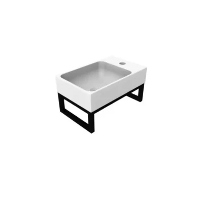 Afbeelding van Allibert Iron Pack Fonteinmeubel 40cm Mat Wit