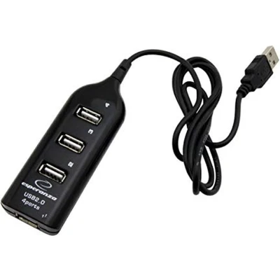 Afbeelding van Hub USB Esperanza EA116 Zwart