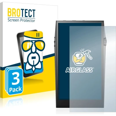 Afbeelding van BROTECT Screenprotector voor Astell&amp;Kern A&amp;ultima SP3000 Folie Beschermfolie Beschermglas transparant (3 Stuks)