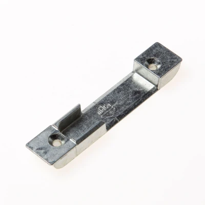 Afbeelding van Sluitplaat 4mm zilver