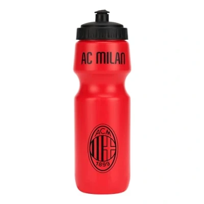 Afbeelding van Ac Milan Sportfles, 700 ml, rood Classic Crest kunststof afdekking BPA vrij en druppelvrij. Voor alle Rossoneri fans Officieel Milaan product