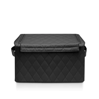 Afbeelding van Reisenthel Storagebox M Opbergbox 28L Rhombus Black Zwart