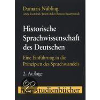 Afbeelding van Historische Sprachwissenschaft des Deutschen