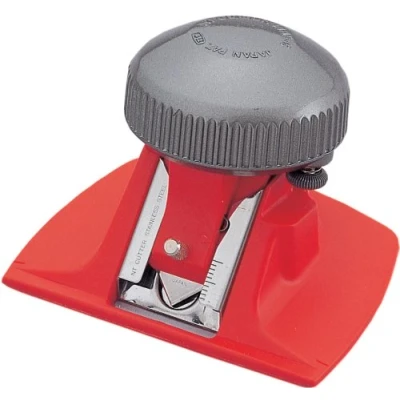 Afbeelding van NT Professionele tapijtsnijder, rood, 45 graden afgeschuind, 1 cutter (MAT 45P), aluminium gegoten handgreep
