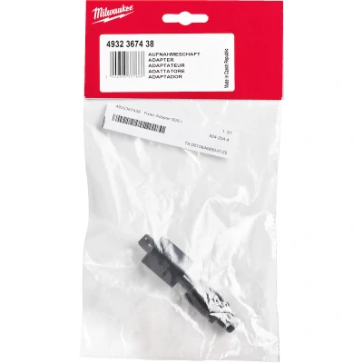 Afbeelding van MILWAUKEE 4932367438 adapter SDS Plus 1/2&quot; x 20 UNF (met veiligheidsschroef)