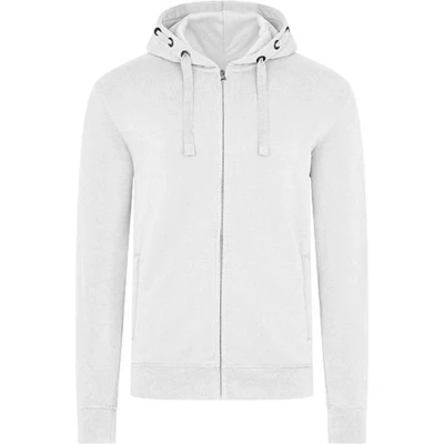 Afbeelding van Men&#039;s Hooded Jacket &#039;Premium&#039; met ritssluiting White S