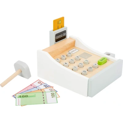 Afbeelding van Small Foot Houten Speelgoedkassa met Accessoires, 15dlg.