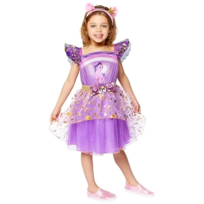 Afbeelding van Amscan 9918489 Officieel gelicentieerde My Little Pony Pipp Petals Fancy Dress Kostuum Leeftijd: 6 8 jaar