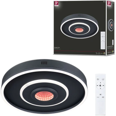 Afbeelding van Paulmann 71039 Spaceglow LED plafondlamp 22 W Zwart (mat)