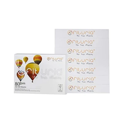 Afbeelding van OFITURIA Multifunctioneel papier A4, 80 g/m² (4000 vellen, 8 verpakkingen)