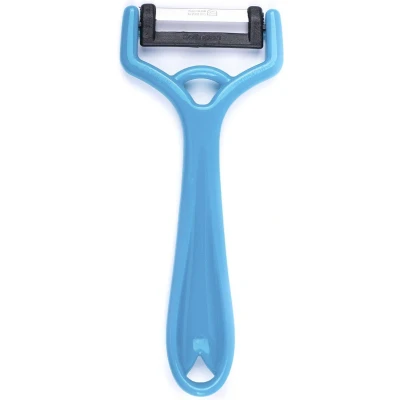Afbeelding van Solingen Dunschiller Uno Y Model Kunststof Mes 4,2 cm Blauw