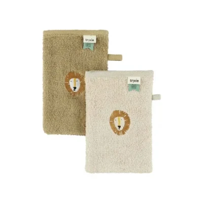 Afbeelding van Trixie Washandje 2 Pack Lion