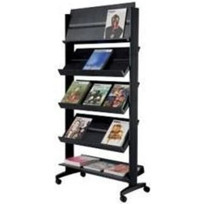 Afbeelding van Paperflow Mobiele folderhouder Large zwart