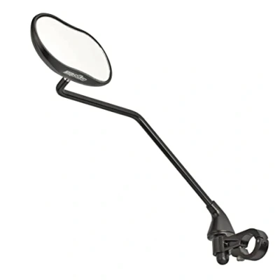 Afbeelding van Ergotec Spiegel M 88 Lv Lange Arm Links 121 Mm Staal Zwart