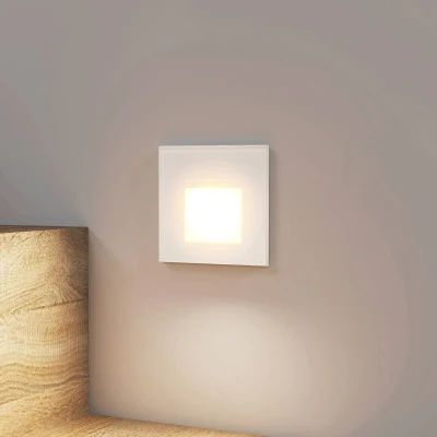 Afbeelding van Arcchio LED inbouwlamp Vexi, 7,8 cm x cm, wit, CCT