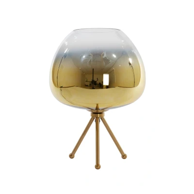 Afbeelding van Mayson tafellamp Ø30 x 43 cm goud glas
