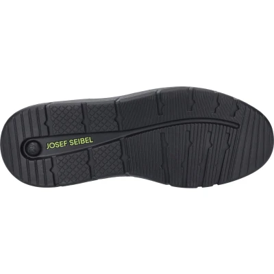 Afbeelding van Josef Seibel Giuseppe 08 lage sneakers, breedte G (normaal), uitneembare binnenzool, Zwarte jumpsuit