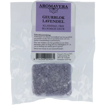 Afbeelding van Aroma Vera Geurblok Lavendel 30GR